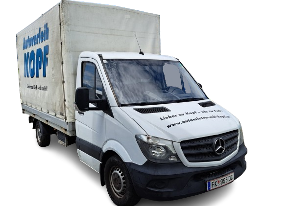 LKW Pritsche mit Plane